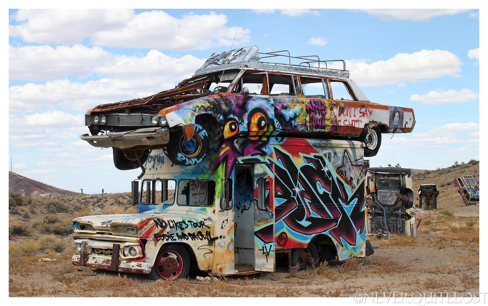 THE INTERNATIONAL CAR FOREST | NEVER QUITE LOST
